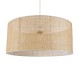 GloboStar® YOTTO 01823 Boho Κρεμαστό Φωτιστικό Καπέλο Τρίφωτο 3 x E27 IP20 Μπεζ Ξύλο - Μ90 x Π90 x Υ40cm GloboStar® YOTTO 01823 Boho Κρεμαστό Φωτιστικό Καπέλο Τρίφωτο 3 x E27 IP20 Μπεζ Ξύλο - Μ90 x Π90 x Υ40cm