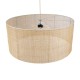 GloboStar® YOTTO 01823 Boho Κρεμαστό Φωτιστικό Καπέλο Τρίφωτο 3 x E27 IP20 Μπεζ Ξύλο - Μ90 x Π90 x Υ40cm GloboStar® YOTTO 01823 Boho Κρεμαστό Φωτιστικό Καπέλο Τρίφωτο 3 x E27 IP20 Μπεζ Ξύλο - Μ90 x Π90 x Υ40cm