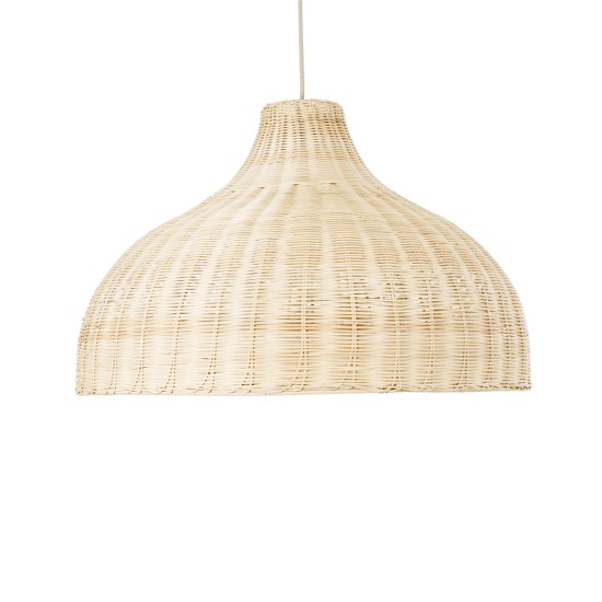 GloboStar® AFURU 01828 Boho Κρεμαστό Φωτιστικό Καμπάνα Μονόφωτο 1 x E27 IP20 Μπεζ Ξύλο - Μ60 x Π60 x Υ40cm GloboStar® AFURU 01828 Boho Κρεμαστό Φωτιστικό Καμπάνα Μονόφωτο 1 x E27 IP20 Μπεζ Ξύλο - Μ60 x Π60 x Υ40cm