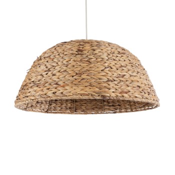 GLOBOSTAR® MANGATA 01847 Boho Κρεμαστό Φωτιστικό Οροφής με Ντουί 1 x E27 AC 220-240V IP20 - Μπεζ - Μ60 x Π60 x Υ28cm