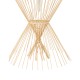GloboStar® YOSHI 01928 Boho Κρεμαστό Φωτιστικό Πλέγμα Μονόφωτο 1 x E27 IP20 Μπεζ Ξύλο - Μ35 x Π35 x Υ60cm GloboStar® YOSHI 01928 Boho Κρεμαστό Φωτιστικό Πλέγμα Μονόφωτο 1 x E27 IP20 Μπεζ Ξύλο - Μ35 x Π35 x Υ60cm