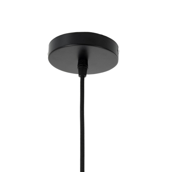 GloboStar® YOSHI 01929 Boho Κρεμαστό Φωτιστικό Πλέγμα Μονόφωτο 1 x E27 IP20 Μαύρο Ξύλο - Μ35 x Π35 x Υ60cm GloboStar® YOSHI 01929 Boho Κρεμαστό Φωτιστικό Πλέγμα Μονόφωτο 1 x E27 IP20 Μαύρο Ξύλο - Μ35 x Π35 x Υ60cm