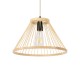 GloboStar® TYGEE 01930 Boho Κρεμαστό Φωτιστικό Πλέγμα Μονόφωτο 1 x E27 IP20 Μπεζ Ξύλο - Μ35 x Π35 x Υ22cm GloboStar® TYGEE 01930 Boho Κρεμαστό Φωτιστικό Πλέγμα Μονόφωτο 1 x E27 IP20 Μπεζ Ξύλο - Μ35 x Π35 x Υ22cm