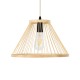GloboStar® TYGEE 01930 Boho Κρεμαστό Φωτιστικό Πλέγμα Μονόφωτο 1 x E27 IP20 Μπεζ Ξύλο - Μ35 x Π35 x Υ22cm GloboStar® TYGEE 01930 Boho Κρεμαστό Φωτιστικό Πλέγμα Μονόφωτο 1 x E27 IP20 Μπεζ Ξύλο - Μ35 x Π35 x Υ22cm