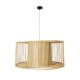 GloboStar® HIBISCUS 01936 Boho Κρεμαστό Φωτιστικό Πλέγμα Μονόφωτο 1 x E27 IP20 Μπεζ Ξύλο - Μ80 x Π80 x Υ38cm GloboStar® HIBISCUS 01936 Boho Κρεμαστό Φωτιστικό Πλέγμα Μονόφωτο 1 x E27 IP20 Μπεζ Ξύλο - Μ80 x Π80 x Υ38cm