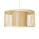 GloboStar® HIBISCUS 01936 Boho Κρεμαστό Φωτιστικό Πλέγμα Μονόφωτο 1 x E27 IP20 Μπεζ Ξύλο - Μ80 x Π80 x Υ38cm GloboStar® HIBISCUS 01936 Boho Κρεμαστό Φωτιστικό Πλέγμα Μονόφωτο 1 x E27 IP20 Μπεζ Ξύλο - Μ80 x Π80 x Υ38cm