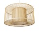 GloboStar® HIBISCUS 01936 Boho Κρεμαστό Φωτιστικό Πλέγμα Μονόφωτο 1 x E27 IP20 Μπεζ Ξύλο - Μ80 x Π80 x Υ38cm GloboStar® HIBISCUS 01936 Boho Κρεμαστό Φωτιστικό Πλέγμα Μονόφωτο 1 x E27 IP20 Μπεζ Ξύλο - Μ80 x Π80 x Υ38cm