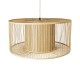 GloboStar® HIBISCUS 01936 Boho Κρεμαστό Φωτιστικό Πλέγμα Μονόφωτο 1 x E27 IP20 Μπεζ Ξύλο - Μ80 x Π80 x Υ38cm GloboStar® HIBISCUS 01936 Boho Κρεμαστό Φωτιστικό Πλέγμα Μονόφωτο 1 x E27 IP20 Μπεζ Ξύλο - Μ80 x Π80 x Υ38cm