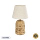 GloboStar® HOLOKAI 01960 Boho Επιτραπέζιο Φωτιστικό Πορτατίφ Μονόφωτο 1 x E27 AC220-240V IP20 - Φ23 x Υ40cm - Μπεζ Φυσική Ράφια Άχυρο Πλέγμα με Μπεζ Καπέλο GloboStar® HOLOKAI 01960 Boho Επιτραπέζιο Φωτιστικό Πορτατίφ Μονόφωτο 1 x E27 AC220-240V IP20 - Φ23 x Υ40cm - Μπεζ Φυσική Ράφια Άχυρο Πλέγμα με Μπεζ Καπέλο
