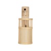 GLOBOSTAR® TULUM 01978 Boho Φωτιστικό Τοίχου - Απλίκα με Ντουί 1 x E27 AC 220-240V IP20 - Μπεζ - Μ16 x Π26.5 x Υ47cm