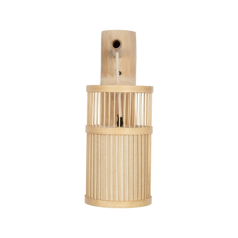GLOBOSTAR® TULUM 01978 Boho Φωτιστικό Τοίχου - Απλίκα με Ντουί 1 x E27 AC 220-240V IP20 - Μπεζ - Μ16 x Π26.5 x Υ47cm