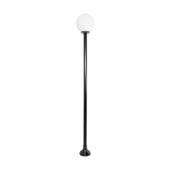GLOBOSTAR® AGROS 61597 Φωτιστικό Κολωνάκι Κήπου με Ντουί 1 x E27 AC 220-240V Αδιάβροχο IP65 - Λευκό & Μάυρο - Μ30 x Π30 x Υ240cm GLOBOSTAR® AGROS 61597 Φωτιστικό Κολωνάκι Κήπου με Ντουί 1 x E27 AC 220-240V Αδιάβροχο IP65 - Λευκό & Μάυρο - Μ30 x Π30 x Υ240cm