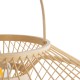 GLOBOSTAR® SORENIA 02005 Boho Επιδαπέδιο Φωτιστικό με Ντουί 1 x E27 AC 220-240V IP20 - Μπεζ - Μ50 x Π50 x Υ18cm