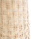 GloboStar® BOLSON 02013 Boho Επιδαπέδιο Φωτιστικό Μονόφωτο 1 x E27 IP20 Μπεζ Ξύλο με Λευκό Μέταλλο - Μ30 x Π30 x Υ120cm
