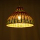GloboStar® CABALLEROS 02053 Boho Κρεμαστό Φωτιστικό Καμπάνα Μονόφωτο 1 x E27 IP20 Πολύχρωμο Ξύλο - Μ40 x Π40 x Υ27cm GloboStar® CABALLEROS 02053 Boho Κρεμαστό Φωτιστικό Καμπάνα Μονόφωτο 1 x E27 IP20 Πολύχρωμο Ξύλο - Μ40 x Π40 x Υ27cm