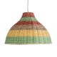 GloboStar® CABALLEROS 02053 Boho Κρεμαστό Φωτιστικό Καμπάνα Μονόφωτο 1 x E27 IP20 Πολύχρωμο Ξύλο - Μ40 x Π40 x Υ27cm GloboStar® CABALLEROS 02053 Boho Κρεμαστό Φωτιστικό Καμπάνα Μονόφωτο 1 x E27 IP20 Πολύχρωμο Ξύλο - Μ40 x Π40 x Υ27cm