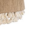 GloboStar® PUERTORICO 02093 Boho Κρεμαστό Φωτιστικό Καμπάνα Τρίφωτο 3 x E27 IP20 Μπεζ & Λευκό Σχοινί - Μ80 x Π80 x Υ80cm
