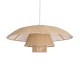 GloboStar® ZORA 02139 Boho Κρεμαστό Φωτιστικό Καμπάνα Μονόφωτο 1 x E27 IP20 Μπεζ Ύφασμα - Μ80 x Π80 x Υ32cm GloboStar® ZORA 02139 Boho Κρεμαστό Φωτιστικό Καμπάνα Μονόφωτο 1 x E27 IP20 Μπεζ Ύφασμα - Μ80 x Π80 x Υ32cm