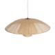 GloboStar® ZORA 02139 Boho Κρεμαστό Φωτιστικό Καμπάνα Μονόφωτο 1 x E27 IP20 Μπεζ Ύφασμα - Μ80 x Π80 x Υ32cm GloboStar® ZORA 02139 Boho Κρεμαστό Φωτιστικό Καμπάνα Μονόφωτο 1 x E27 IP20 Μπεζ Ύφασμα - Μ80 x Π80 x Υ32cm