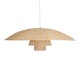 GloboStar® ZORA 02140 Boho Κρεμαστό Φωτιστικό Καμπάνα Μονόφωτο 1 x E27 IP20 Μπεζ Ύφασμα - Μ120 x Π120 x Υ40cm GloboStar® ZORA 02140 Boho Κρεμαστό Φωτιστικό Καμπάνα Μονόφωτο 1 x E27 IP20 Μπεζ Ύφασμα - Μ120 x Π120 x Υ40cm