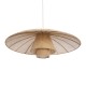 GloboStar® ZORA 02140 Boho Κρεμαστό Φωτιστικό Καμπάνα Μονόφωτο 1 x E27 IP20 Μπεζ Ύφασμα - Μ120 x Π120 x Υ40cm GloboStar® ZORA 02140 Boho Κρεμαστό Φωτιστικό Καμπάνα Μονόφωτο 1 x E27 IP20 Μπεζ Ύφασμα - Μ120 x Π120 x Υ40cm
