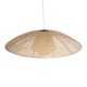 GloboStar® ZORA 02140 Boho Κρεμαστό Φωτιστικό Καμπάνα Μονόφωτο 1 x E27 IP20 Μπεζ Ύφασμα - Μ120 x Π120 x Υ40cm GloboStar® ZORA 02140 Boho Κρεμαστό Φωτιστικό Καμπάνα Μονόφωτο 1 x E27 IP20 Μπεζ Ύφασμα - Μ120 x Π120 x Υ40cm