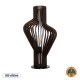 GloboStar® MIHIRO 02177 Boho Επιτραπέζιο Φωτιστικό Πορτατίφ Μονόφωτο 1 x E27 IP20 Καφέ Ξύλο με Μαύρο Μέταλλο - Μ33 x Π33 x Υ57cm GloboStar® MIHIRO 02177 Boho Επιτραπέζιο Φωτιστικό Μονόφωτο 1 x E27 AC220-240V IP20 - Φ33 x Υ57cm - Καφέ Σκούρο Ξύλινο με Μαύρη Μεταλλική Βάση Πλέγμα