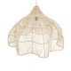 GloboStar® ADEJE 02211 Boho Κρεμαστό Φωτιστικό Πλέγμα Μονόφωτο 1 x E27 IP20 Μπεζ Ξύλο - Μ80 x Π80 x Υ55cm GloboStar® ADEJE 02211 Boho Κρεμαστό Φωτιστικό Πλέγμα Μονόφωτο 1 x E27 IP20 Μπεζ Ξύλο - Μ80 x Π80 x Υ55cm