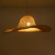 GloboStar® ESPARGOS 02214 Boho Κρεμαστό Φωτιστικό Πλέγμα Μονόφωτο 1 x E27 IP20 Μπεζ Ξύλο - Μ70 x Π70 x Υ35cm GloboStar® ESPARGOS 02214 Boho Κρεμαστό Φωτιστικό Πλέγμα Μονόφωτο 1 x E27 IP20 Μπεζ Ξύλο - Μ70 x Π70 x Υ35cm