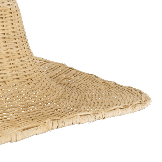 GloboStar® ESPARGOS 02214 Boho Κρεμαστό Φωτιστικό Πλέγμα Μονόφωτο 1 x E27 IP20 Μπεζ Ξύλο - Μ70 x Π70 x Υ35cm GloboStar® ESPARGOS 02214 Boho Κρεμαστό Φωτιστικό Πλέγμα Μονόφωτο 1 x E27 IP20 Μπεζ Ξύλο - Μ70 x Π70 x Υ35cm