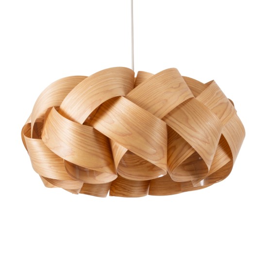 GloboStar® SARDIGNA 02218 Boho Κρεμαστό Φωτιστικό Πλέγμα Μονόφωτο 1 x E27 IP20 Καφέ Ξύλο - Μ60 x Π60 x Υ30cm GloboStar® SARDIGNA 02218 Boho Κρεμαστό Φωτιστικό Πλέγμα Μονόφωτο 1 x E27 IP20 Καφέ Ξύλο - Μ60 x Π60 x Υ30cm