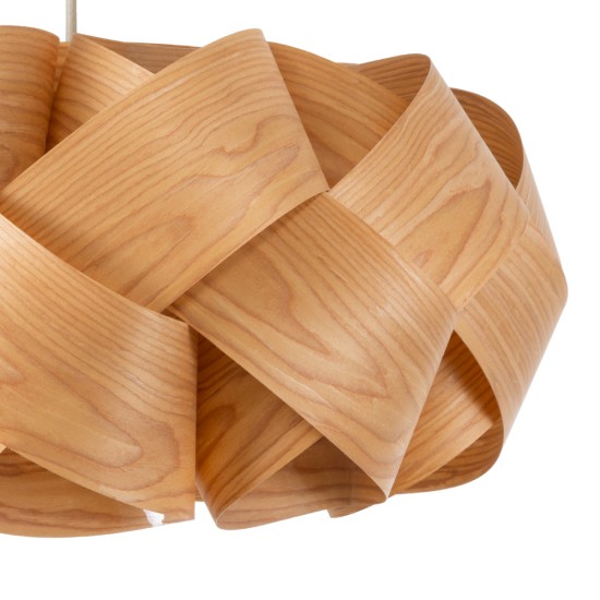 GloboStar® SARDIGNA 02218 Boho Κρεμαστό Φωτιστικό Πλέγμα Μονόφωτο 1 x E27 IP20 Καφέ Ξύλο - Μ60 x Π60 x Υ30cm GloboStar® SARDIGNA 02218 Boho Κρεμαστό Φωτιστικό Πλέγμα Μονόφωτο 1 x E27 IP20 Καφέ Ξύλο - Μ60 x Π60 x Υ30cm