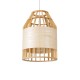 GloboStar® GALIA 02219 Boho Κρεμαστό Φωτιστικό Πλέγμα Μονόφωτο 1 x E27 IP20 Μπεζ & Καφέ Ξύλο - Μ30 x Π30 x Υ40cm GloboStar® GALIA 02219 Boho Κρεμαστό Φωτιστικό Πλέγμα Μονόφωτο 1 x E27 IP20 Μπεζ & Καφέ Ξύλο - Μ30 x Π30 x Υ40cm