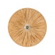 GloboStar® COLOMBO 02277 Boho Επιτοίχιο Φωτιστικό Απλίκα Μονόφωτο 1 x E27 IP20 Μπεζ Ράφια - Μ40 x Π40 x Υ9cm GloboStar® COLOMBO 02277 Boho Επιτοίχιο Φωτιστικό Απλίκα Μονόφωτο 1 x E27 IP20 Μπεζ Ράφια - Μ40 x Π40 x Υ9cm