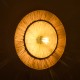 GloboStar® COLOMBO 02278 Boho Επιτοίχιο Φωτιστικό Απλίκα Μονόφωτο 1 x E27 IP20 Μπεζ Ράφια - Μ40 x Π40 x Υ9cm GloboStar® COLOMBO 02278 Boho Επιτοίχιο Φωτιστικό Απλίκα Μονόφωτο 1 x E27 IP20 Μπεζ Ράφια - Μ40 x Π40 x Υ9cm