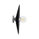 GloboStar® COLOMBO 02279 Boho Επιτοίχιο Φωτιστικό Απλίκα Μονόφωτο 1 x E27 IP20 Μαύρη Ράφια - Μ40 x Π40 x Υ9cm GloboStar® COLOMBO 02279 Boho Επιτοίχιο Φωτιστικό Απλίκα Μονόφωτο 1 x E27 IP20 Μαύρη Ράφια - Μ40 x Π40 x Υ9cm