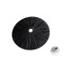 GloboStar® COLOMBO 02279 Boho Επιτοίχιο Φωτιστικό Απλίκα Μονόφωτο 1 x E27 IP20 Μαύρη Ράφια - Μ40 x Π40 x Υ9cm GloboStar® COLOMBO 02279 Boho Επιτοίχιο Φωτιστικό Απλίκα Μονόφωτο 1 x E27 IP20 Μαύρη Ράφια - Μ40 x Π40 x Υ9cm