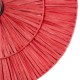 GloboStar® COLOMBO 02282 Boho Επιτοίχιο Φωτιστικό Απλίκα Μονόφωτο 1 x E27 IP20 Κόκκινη Ράφια - Μ40 x Π40 x Υ9cm GloboStar® COLOMBO 02282 Boho Επιτοίχιο Φωτιστικό Απλίκα Μονόφωτο 1 x E27 IP20 Κόκκινη Ράφια - Μ40 x Π40 x Υ9cm