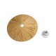 GloboStar® COLOMBO 02283 Boho Επιτοίχιο Φωτιστικό Απλίκα Μονόφωτο 1 x E27 IP20 Μπεζ Ράφια - Μ40 x Π40 x Υ9cm GloboStar® COLOMBO 02283 Boho Επιτοίχιο Φωτιστικό Απλίκα Μονόφωτο 1 x E27 IP20 Μπεζ Ράφια - Μ40 x Π40 x Υ9cm
