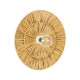 GloboStar® COLOMBO 02284 Boho Επιτοίχιο Φωτιστικό Απλίκα Μονόφωτο 1 x E27 IP20 Μπεζ Ράφια - Μ40 x Π40 x Υ9cm GloboStar® COLOMBO 02284 Boho Επιτοίχιο Φωτιστικό Απλίκα Μονόφωτο 1 x E27 IP20 Μπεζ Ράφια - Μ40 x Π40 x Υ9cm
