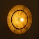 GloboStar® COLOMBO 02284 Boho Επιτοίχιο Φωτιστικό Απλίκα Μονόφωτο 1 x E27 IP20 Μπεζ Ράφια - Μ40 x Π40 x Υ9cm GloboStar® COLOMBO 02284 Boho Επιτοίχιο Φωτιστικό Απλίκα Μονόφωτο 1 x E27 IP20 Μπεζ Ράφια - Μ40 x Π40 x Υ9cm