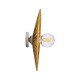 GloboStar® COLOMBO 02284 Boho Επιτοίχιο Φωτιστικό Απλίκα Μονόφωτο 1 x E27 IP20 Μπεζ Ράφια - Μ40 x Π40 x Υ9cm GloboStar® COLOMBO 02284 Boho Επιτοίχιο Φωτιστικό Απλίκα Μονόφωτο 1 x E27 IP20 Μπεζ Ράφια - Μ40 x Π40 x Υ9cm