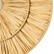 GloboStar® COLOMBO 02284 Boho Επιτοίχιο Φωτιστικό Απλίκα Μονόφωτο 1 x E27 IP20 Μπεζ Ράφια - Μ40 x Π40 x Υ9cm GloboStar® COLOMBO 02284 Boho Επιτοίχιο Φωτιστικό Απλίκα Μονόφωτο 1 x E27 IP20 Μπεζ Ράφια - Μ40 x Π40 x Υ9cm
