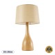 GloboStar® BERKBAY 02319 Boho Επιτραπέζιο Φωτιστικό Πορτατίφ Μονόφωτο 1 x E27 IP20 Μπεζ Ξύλο με Μπεζ Ύφασμα - Μ32 x Π32 x Υ55cm GloboStar® BERKBAY 02319 Boho Επιτραπέζιο Φωτιστικό Μονόφωτο 1 x E27 AC220-240V IP20 - Φ32 x Υ55cm - Μπεζ Ξύλινο με Μπεζ Υφασμάτινο Καπέλο