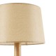 GloboStar® BERKBAY 02319 Boho Επιτραπέζιο Φωτιστικό Πορτατίφ Μονόφωτο 1 x E27 IP20 Μπεζ Ξύλο με Μπεζ Ύφασμα - Μ32 x Π32 x Υ55cm GloboStar® BERKBAY 02319 Boho Επιτραπέζιο Φωτιστικό Μονόφωτο 1 x E27 AC220-240V IP20 - Φ32 x Υ55cm - Μπεζ Ξύλινο με Μπεζ Υφασμάτινο Καπέλο