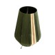 GLOBOSTAR® SALERNO 02332 Boho Επιδαπέδιο Φωτιστικό με Ντουί 1 x E27 AC 220-240V IP20 - Σκούρο Πράσινο & Μπεζ - Μ50 x Π50 x Υ70cm