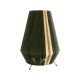 GLOBOSTAR® SALERNO 02332 Boho Επιδαπέδιο Φωτιστικό με Ντουί 1 x E27 AC 220-240V IP20 - Σκούρο Πράσινο & Μπεζ - Μ50 x Π50 x Υ70cm