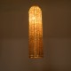 GloboStar® WAIKIKI 02349 Boho Κρεμαστό Φωτιστικό Πλέγμα Μονόφωτο 1 x E27 IP20 Μπεζ Ξύλο - Μ20 x Π20 x Υ80cm GloboStar® WAIKIKI 02349 Boho Κρεμαστό Φωτιστικό Πλέγμα Μονόφωτο 1 x E27 IP20 Μπεζ Ξύλο - Μ20 x Π20 x Υ80cm