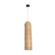 GloboStar® WAIKIKI 02349 Boho Κρεμαστό Φωτιστικό Πλέγμα Μονόφωτο 1 x E27 IP20 Μπεζ Ξύλο - Μ20 x Π20 x Υ80cm GloboStar® WAIKIKI 02349 Boho Κρεμαστό Φωτιστικό Πλέγμα Μονόφωτο 1 x E27 IP20 Μπεζ Ξύλο - Μ20 x Π20 x Υ80cm