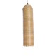 GloboStar® WAIKIKI 02349 Boho Κρεμαστό Φωτιστικό Πλέγμα Μονόφωτο 1 x E27 IP20 Μπεζ Ξύλο - Μ20 x Π20 x Υ80cm GloboStar® WAIKIKI 02349 Boho Κρεμαστό Φωτιστικό Πλέγμα Μονόφωτο 1 x E27 IP20 Μπεζ Ξύλο - Μ20 x Π20 x Υ80cm